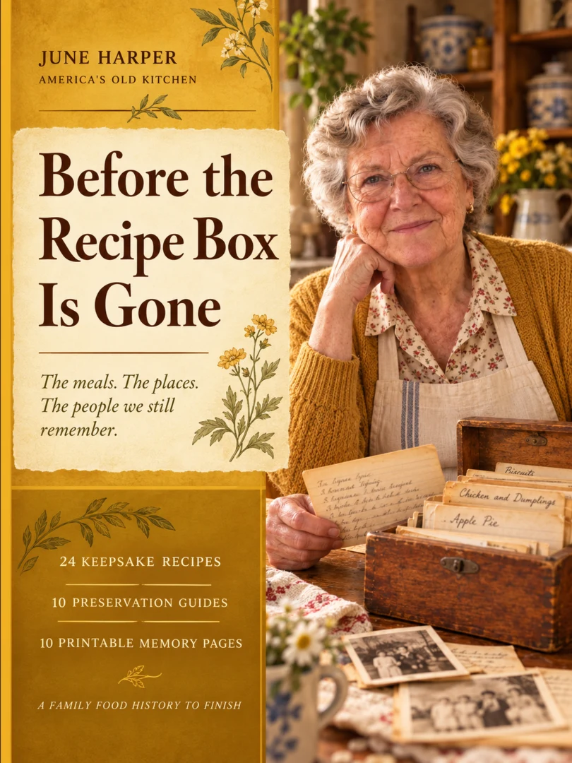 Before the Recipe Box Is Gone