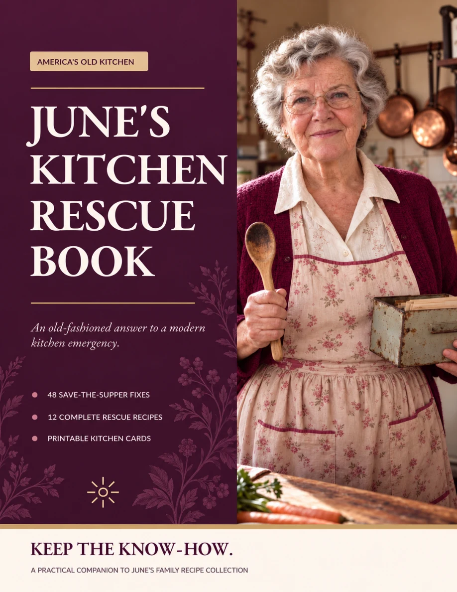 June's Kitchen Rescue Book